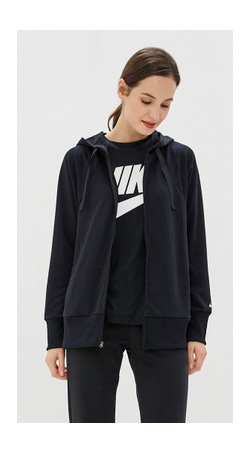 Nike - Трикотажная толстовка W NK Dry Flc Get Fit Hoodie FZ