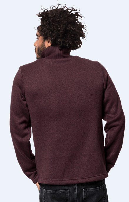 Повседневный мужской пуловер Jack Wolfskin Scandic pullover men