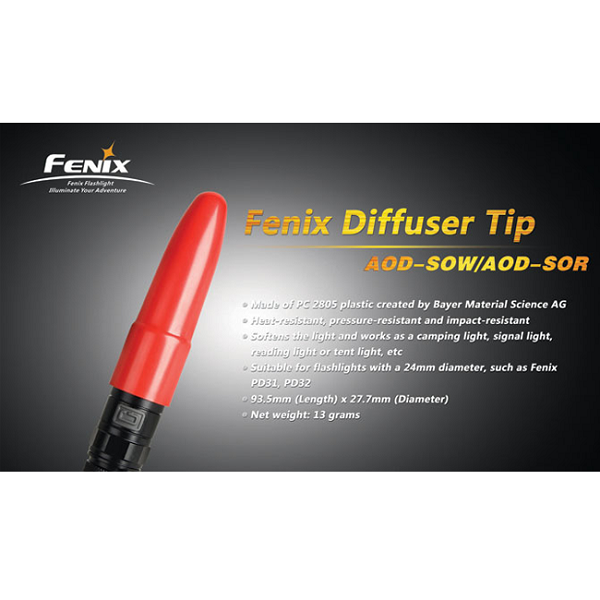Fenix - Фильтр для фонаря диффузорный AOD-SOR