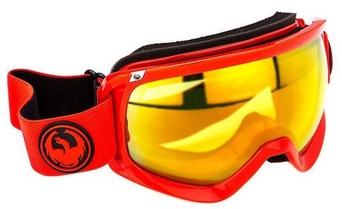 Dragon Alliance - Горнолыжные очки D3 (оправа Bitter, линза Yellow Red Ion)