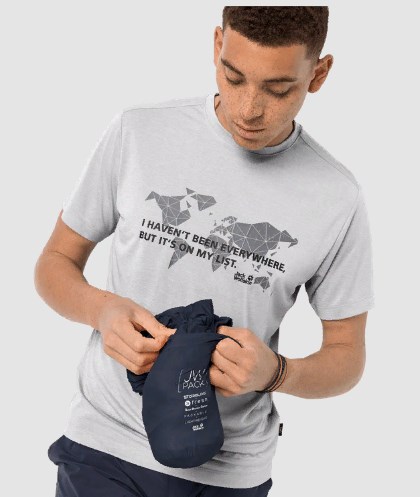 Jack Wolfskin - Мужская куртка для занятий туризмом JWP Breather M