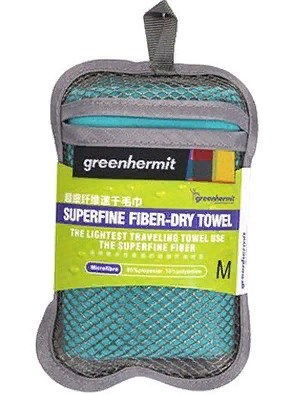 Легкое полотенце Green Hermit Superfine Fiber Day Towel