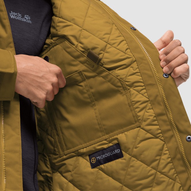 Зимняя мужская куртка Jack Wolfskin Point Barrow