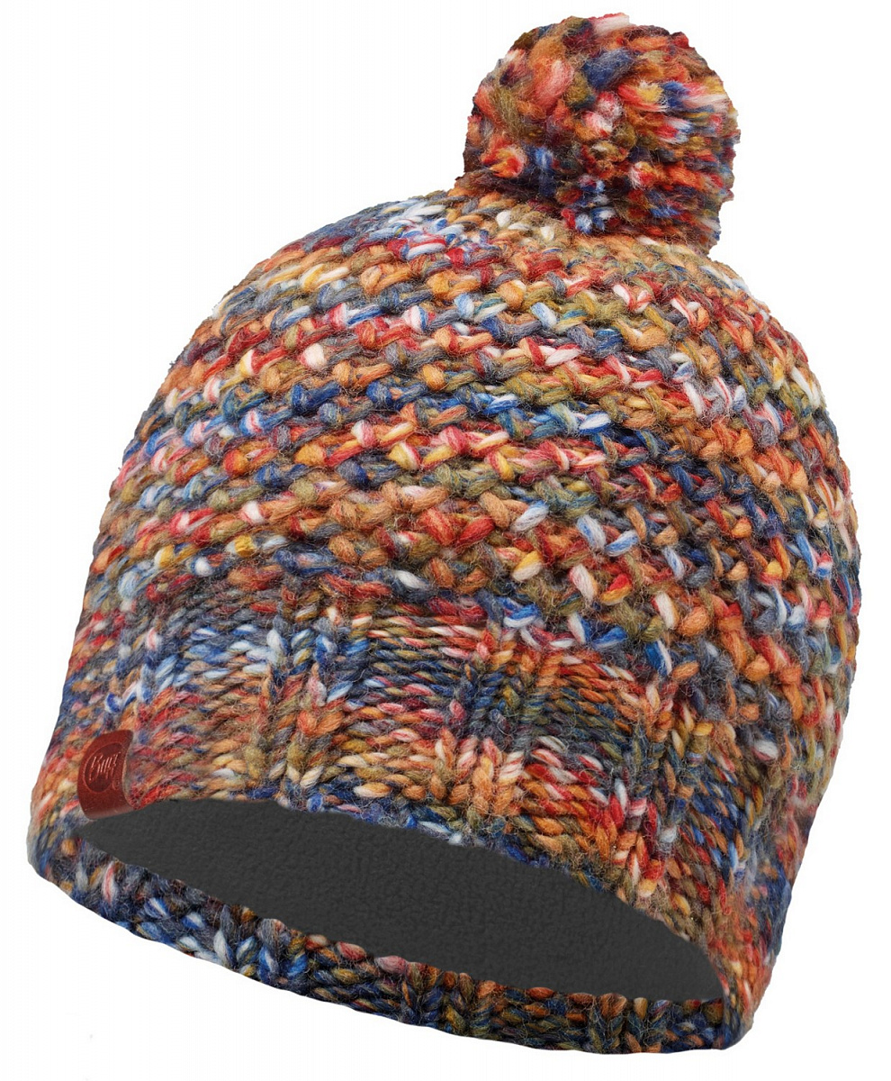 Buff - Удобная теплая шапка Knitted & Polar Hat Margo