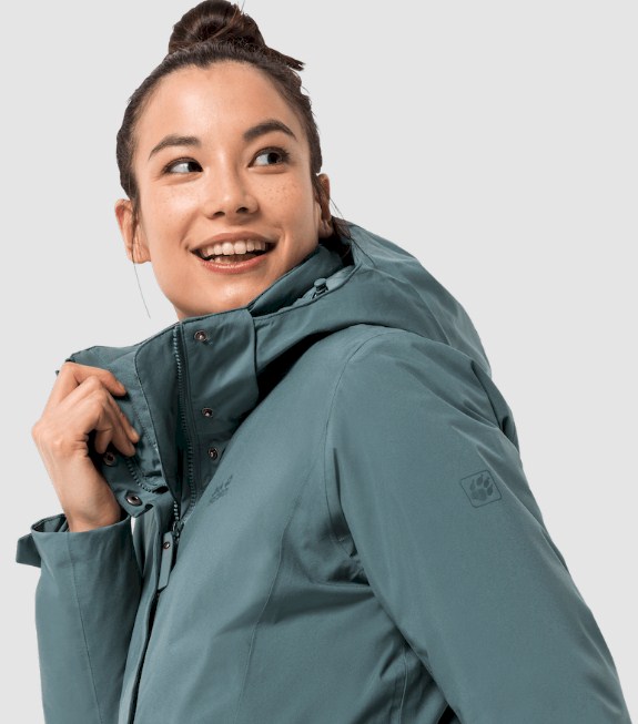 Стильное пальто Jack Wolfskin Cold Bay Coat W