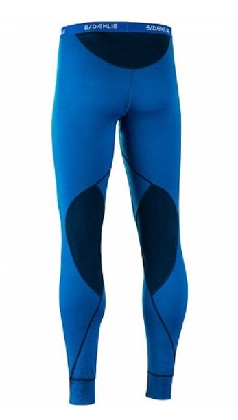 Bjorn Daehlie - Легкие брюки для бега 2017-18 Pants TrainingWool Mykonos Blue