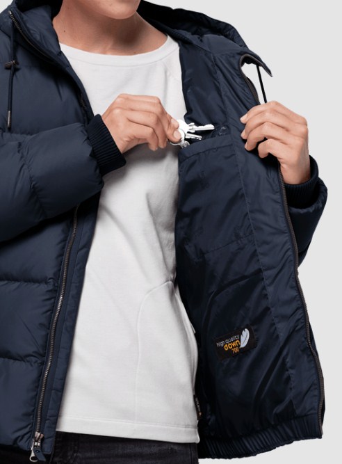 Теплая женская куртка Jack Wolfskin Crystal Palace Jacket W