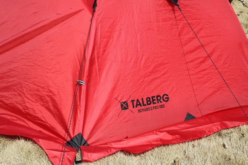 Отличный внешний тент Talberg Boyard Pro 3 Red