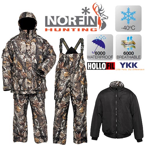Зимний костюм для охоты Norfin Hunting North Staidness