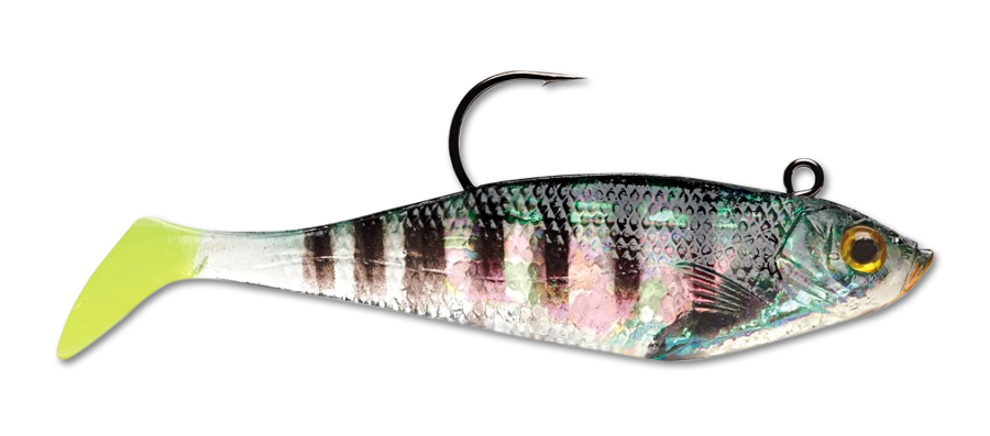 Виброхвост упаковка 3 штуки Storm Wildeye Swim Shad 04 25 гр