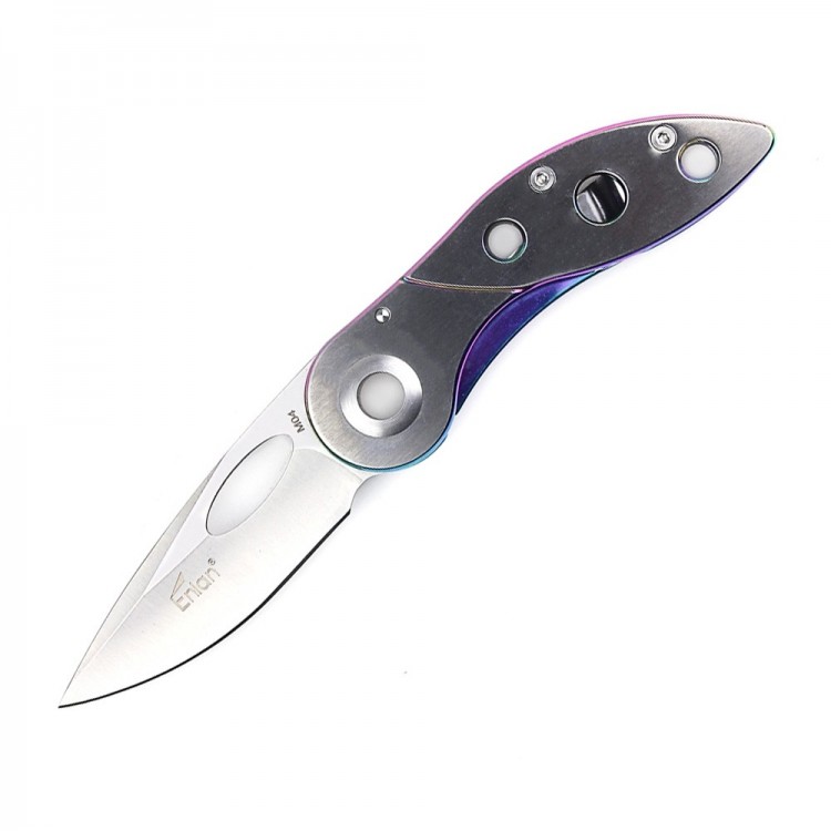 Enlan - Нож с радужной окантовкой M04