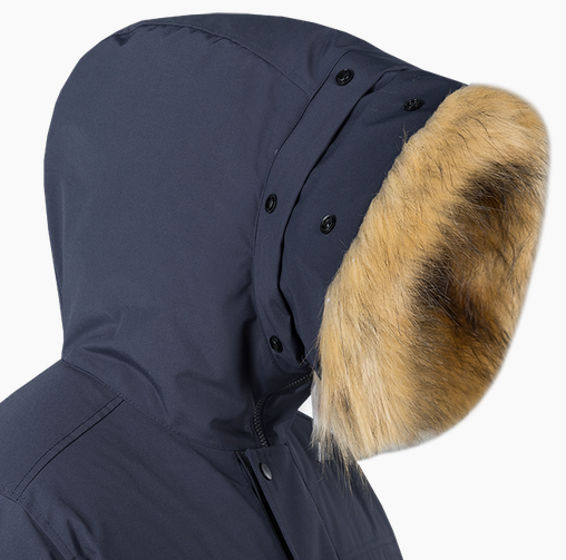 Теплая пуховая куртка-аляска Sivera Наян МС 2021