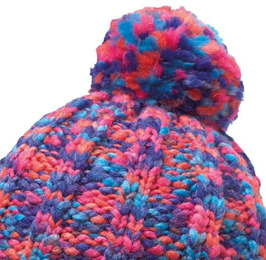 Buff - Теплая шапка Knitted & Polar Hat Livy