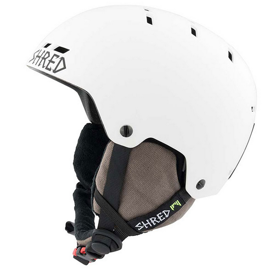 Shred - Сноубордический прочный шлем Half Brain D-Lux Bleach