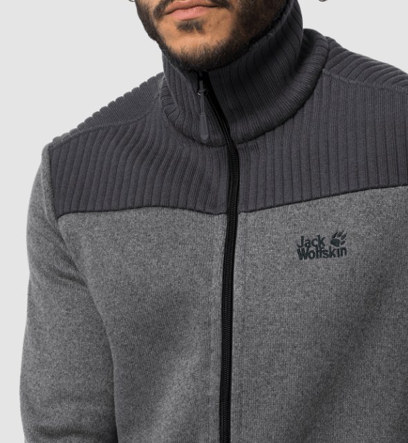 Стильная флисовая куртка Jack Wolfskin Scandic Jacket Men