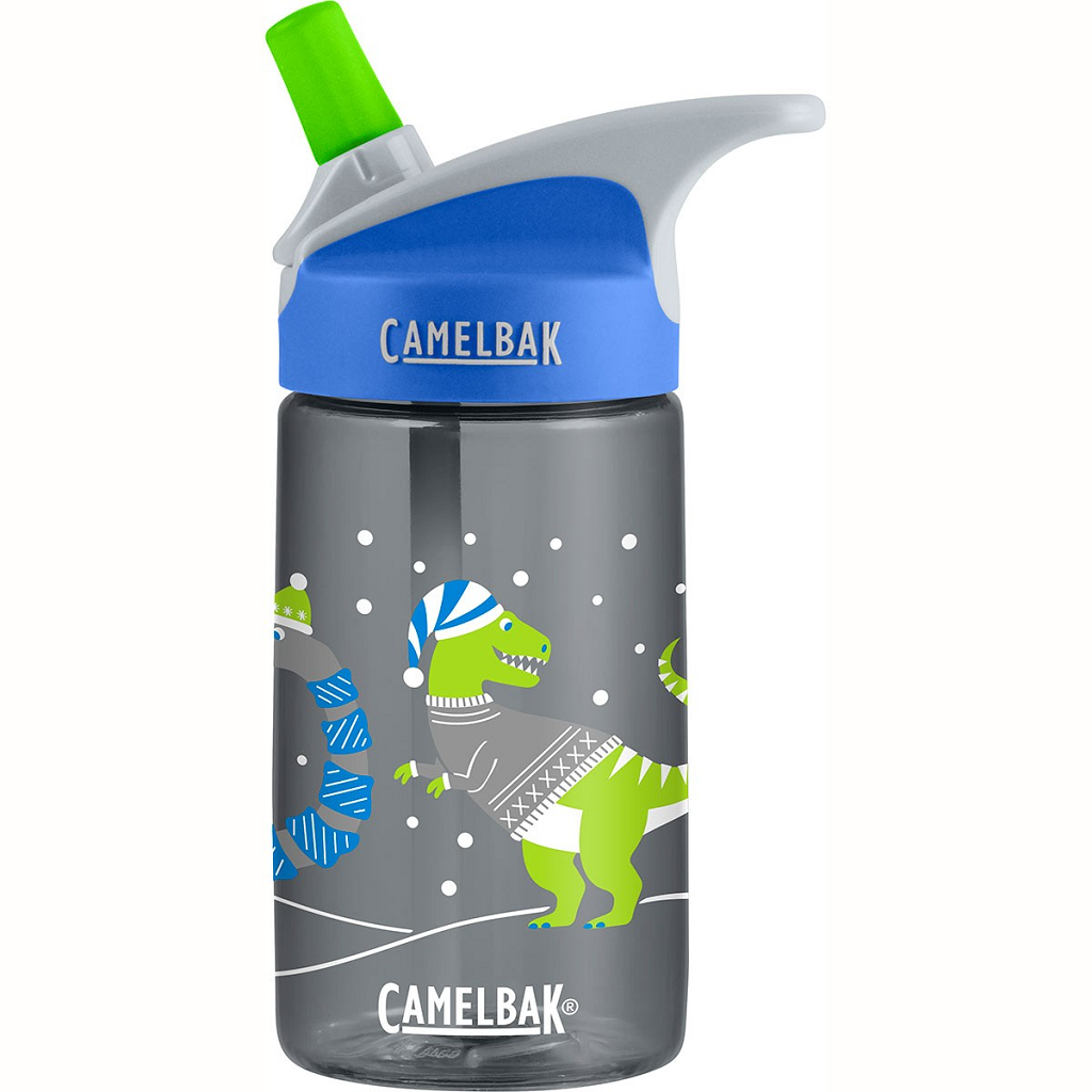 CamelBak - Бутылка детская фирменная eddy Kids 0.4L Cozy Dinos Holiday LE