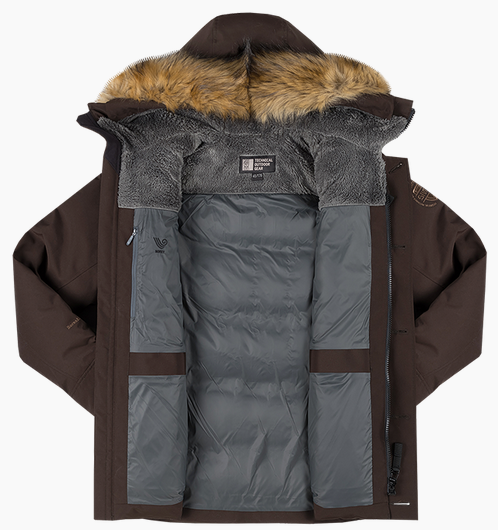 Теплая куртка-аляска Sivera Хорт МС 2019