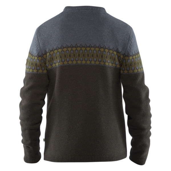 Fjallraven - Вязаный мужской свитер Ovik Scandinavian