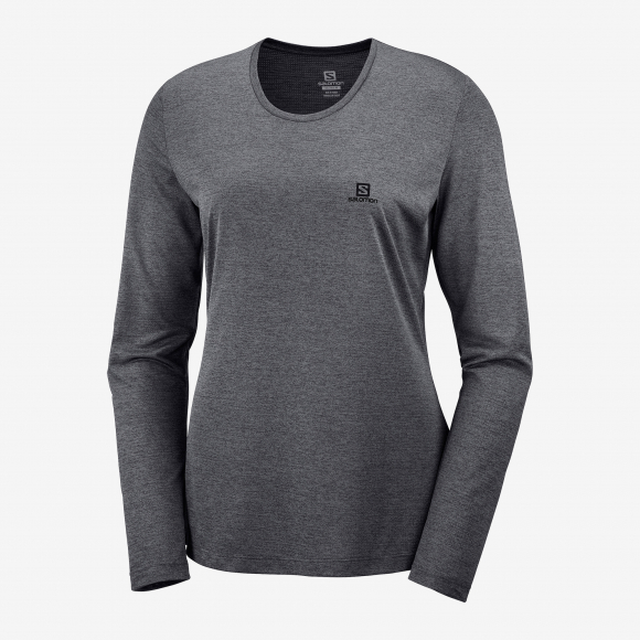 Легкая футболка Salomon Agile LS Tee W