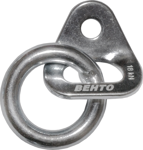 Венто - Ухо с кольцом из нержавейки 12 мм