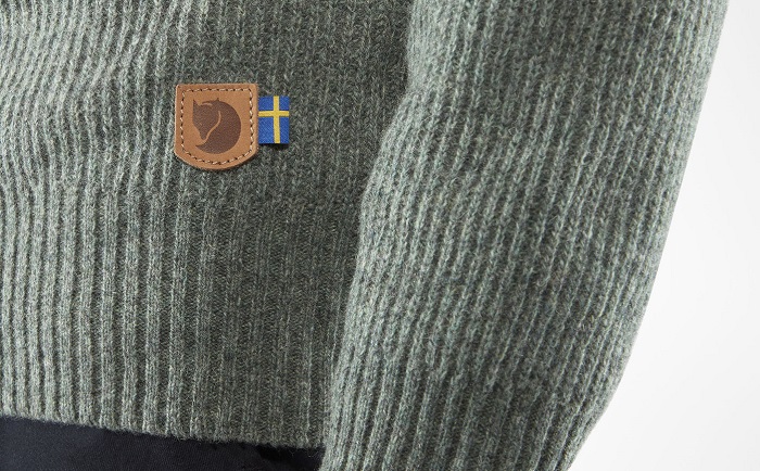 Fjallraven - Свитер из переработанной шерсти Greenland Re-Wool