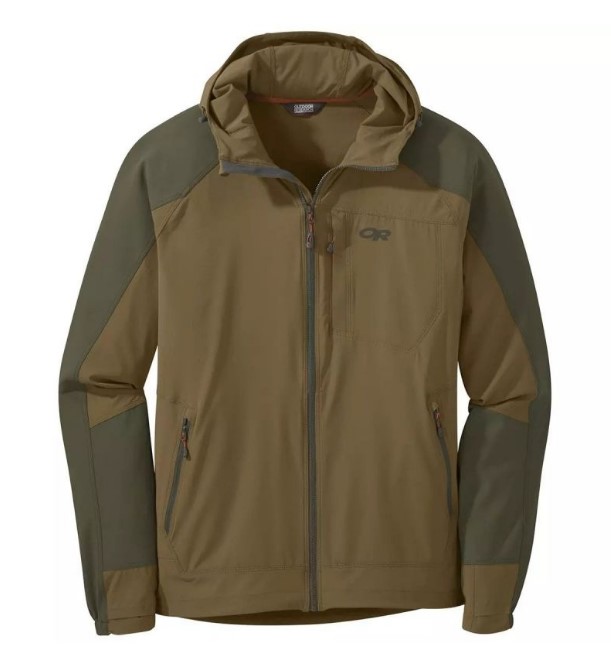 Outdoor research - Софтшелл куртка для мужчин Ferrosi Hooded