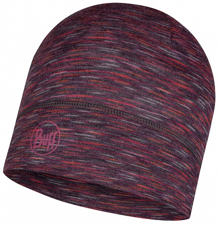 Buff - Шапка спортивная Lightweight Merino Wool Hat Shale Grey Multi Stripes