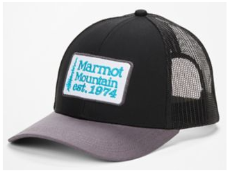 Легкая кепка Marmot Retro Trucker Hat