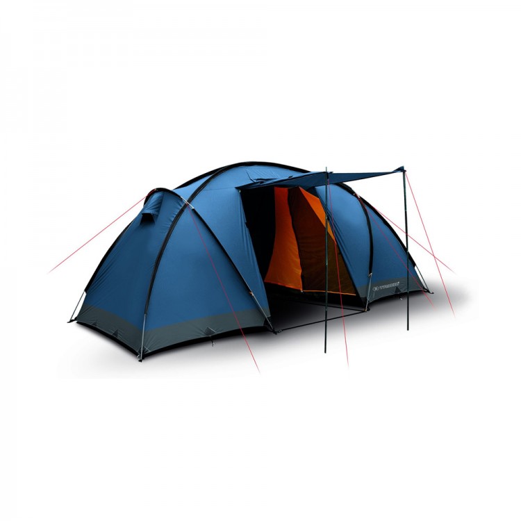 Палатка большая комфортная Trimm Family Comfort II 4+2