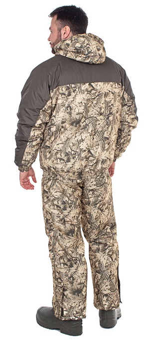 Утепленный демисезонный костюм Huntsman Таймень ткань Taslan 320