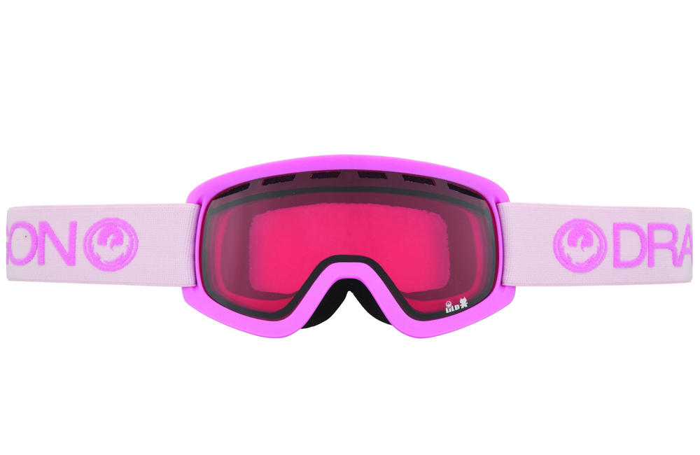 Dragon Alliance - Детская горнолыжная маска Lil D (оправа Pink, линзы Rose)