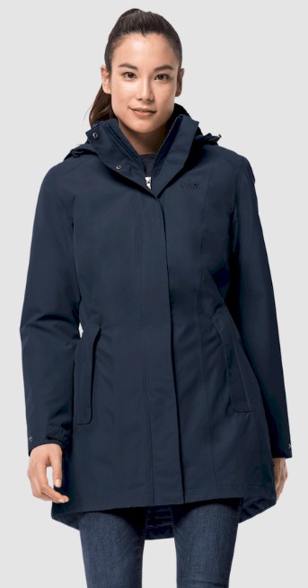 Элегантное женское пальто Jack Wolfskin Madison Avenue Coat