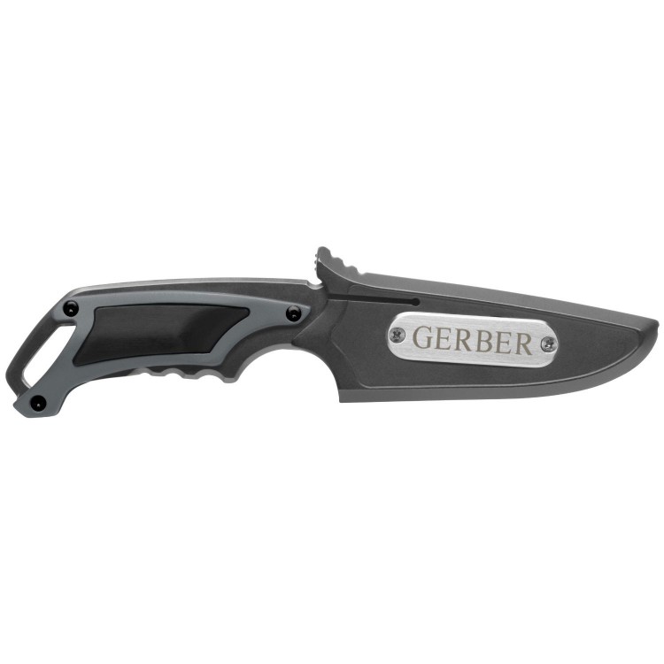 Gerber - Нож с базовой фиксацией Outdoor Basic - Drop Point, Sheath, Serrated (Blister)