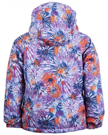 Kamik - Приталенная куртка для девочек Aria flowerburst
