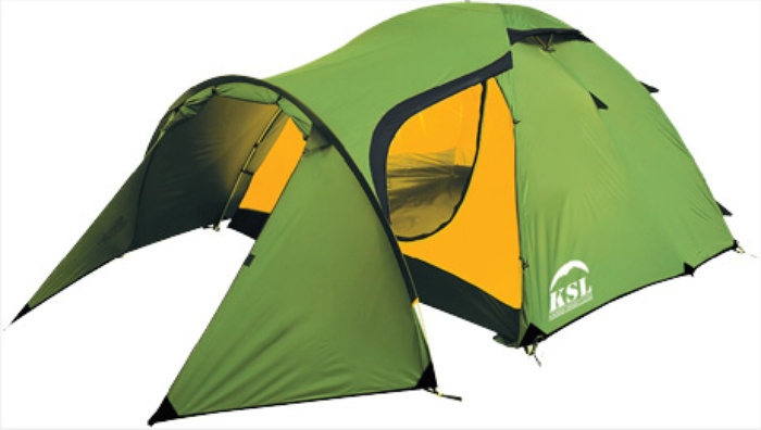 KSL - Треккинговая палатка с юбкой Cherokee 3