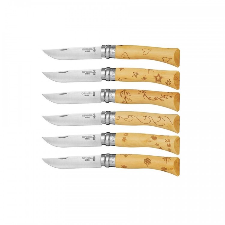 Opinel - Ножи комплектом дизайнерские №7 Nature
