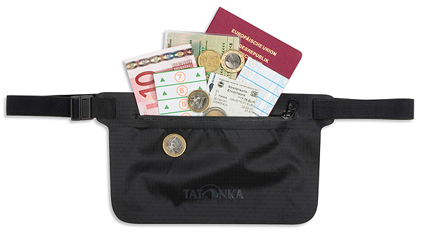 Кошелёк на молнии Tatonka Skin Moneybelt Int