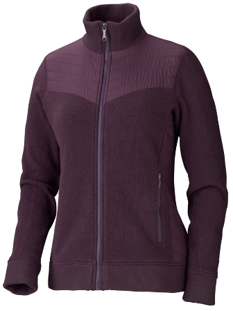 Кофта теплая флисовая Aubergine Wm's Tech Sweater