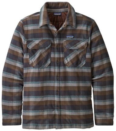 Patagonia - Мужская утепленная рубашка Insulated Fjord Flannel