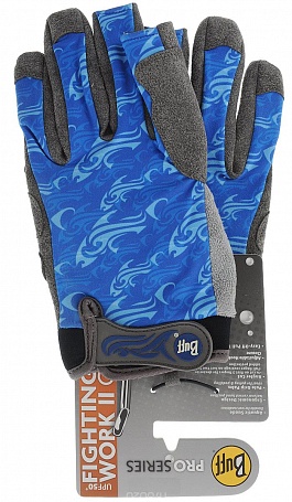 Buff - Перчатки для рыбалки Fighting & Work Gloves PS