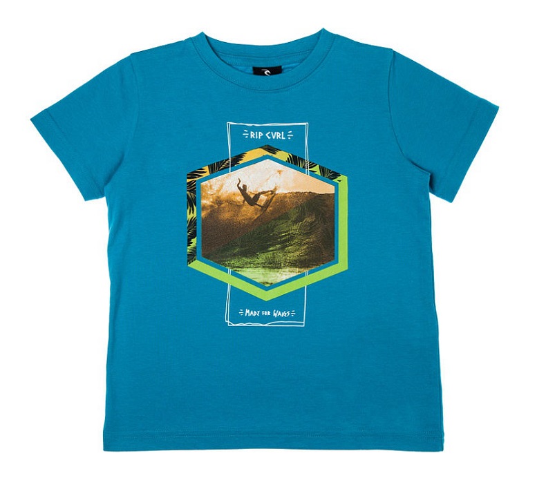 Rip Curl - Летняя футболка Photoprint SS Tee Groms