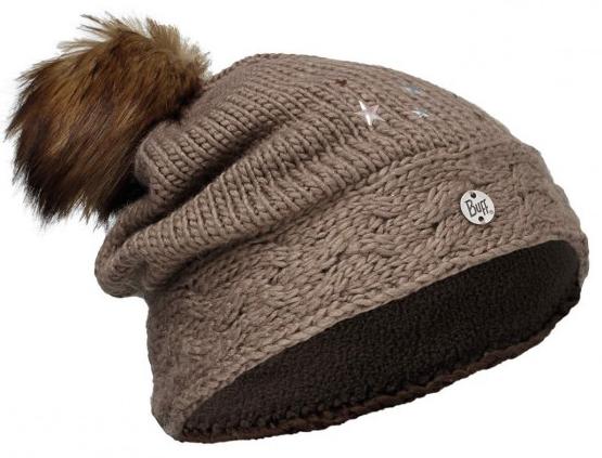 Buff - Двухслойная шапка с бубончиком Junior Knitted & Polar Hat Buff Darsy