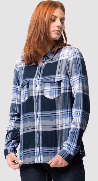 Jack Wolfskin - Стильная рубашка для женщин Stalheim Shirt