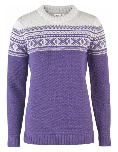 Fjallraven - Теплый женский свитер Ovik Scandinavian Sweater