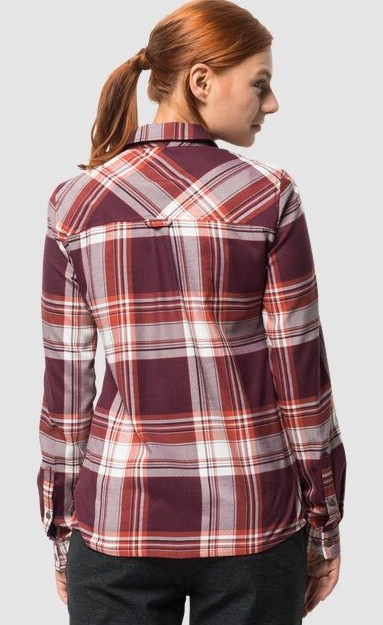 Jack Wolfskin - Стильная рубашка для женщин Stalheim Shirt