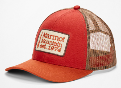 Легкая кепка Marmot Retro Trucker Hat