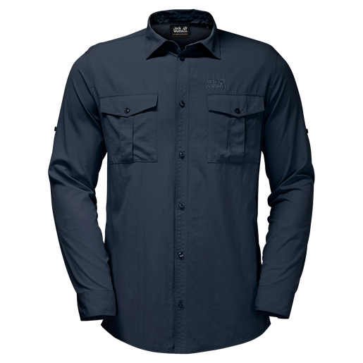 Рубашка с длинным рукавом Jack Wolfskin Atacama Roll-Up Shirt M