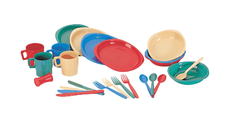 Tramp - Удобный набор посуды из пластика на 4 персоны