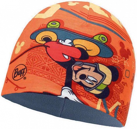 Buff - Детская шапка от холода Mickey Micro Polar Hat Child Skate King Orange
