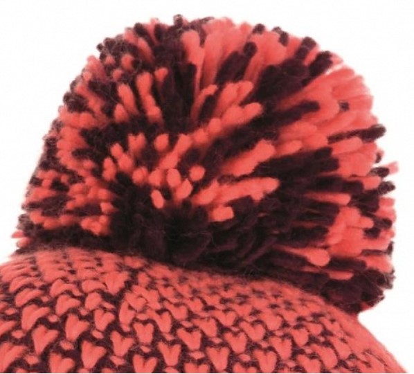 Buff - Вязаная шапка Knitted & Polar Hat Tilda Bright Pink